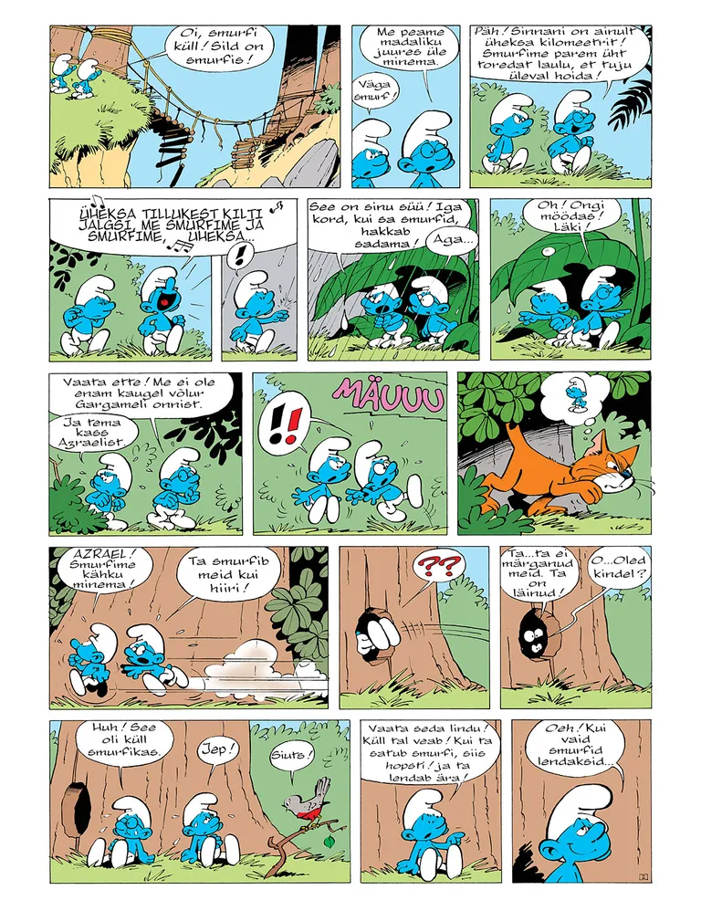 Peyo «Lendav Smurf».