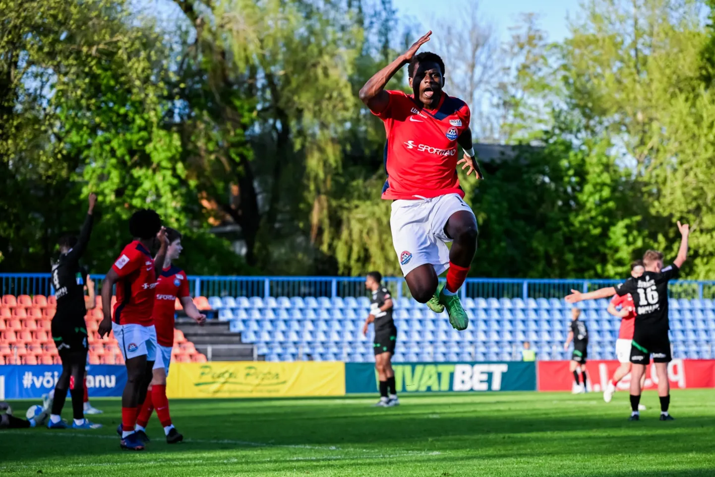 Narva Transi ründaja Pierre Landry Kabore.