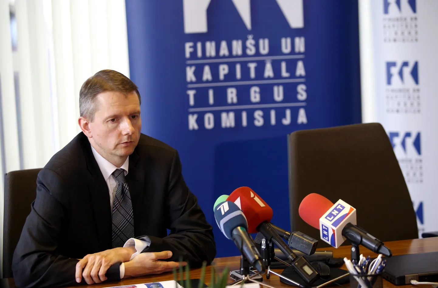 Finanšu un kapitāla tirgus komisijas priekšsēdētājs Pēters Putniņš.
