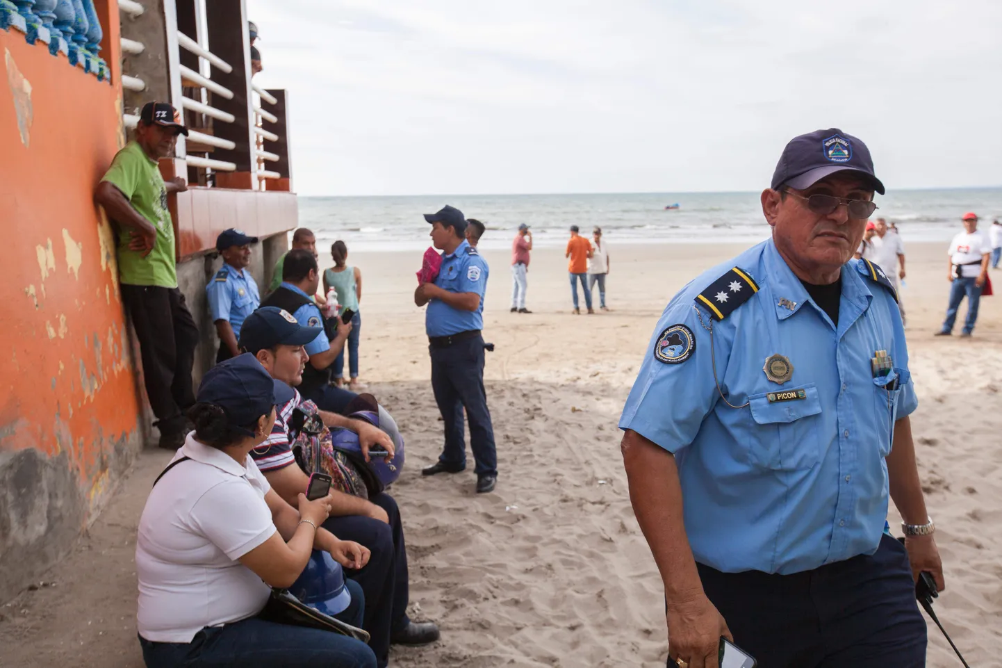 Nicaragua politseinikud.