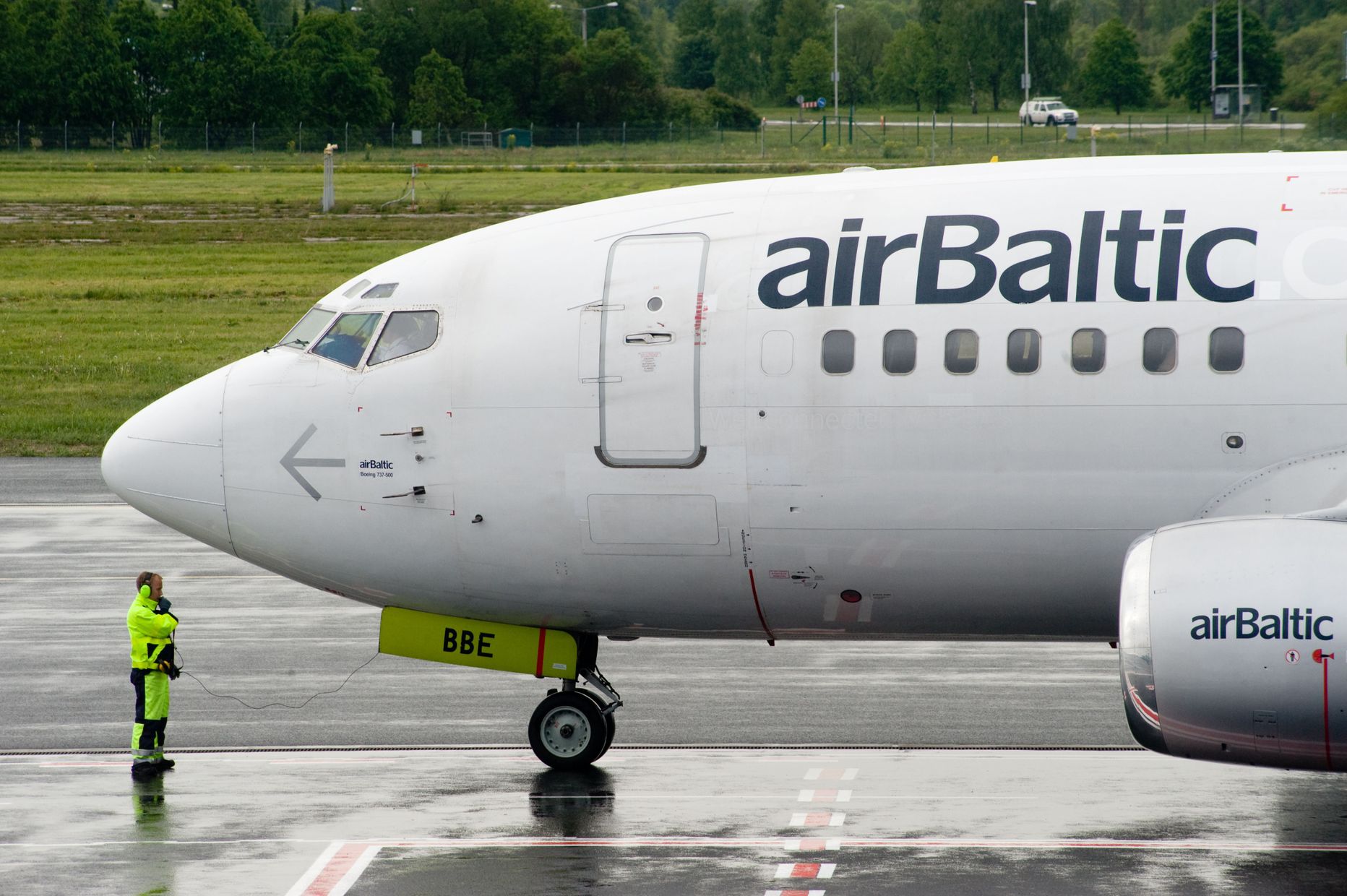 Lennufirma AirBaltic lennuk