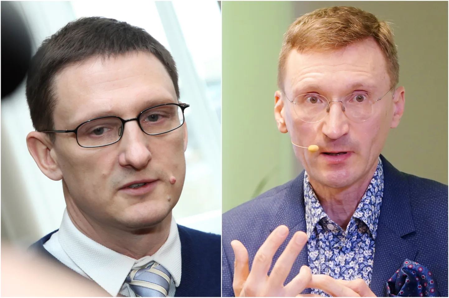 Jurģis Liepnieks un Arnis Kaktiņš.