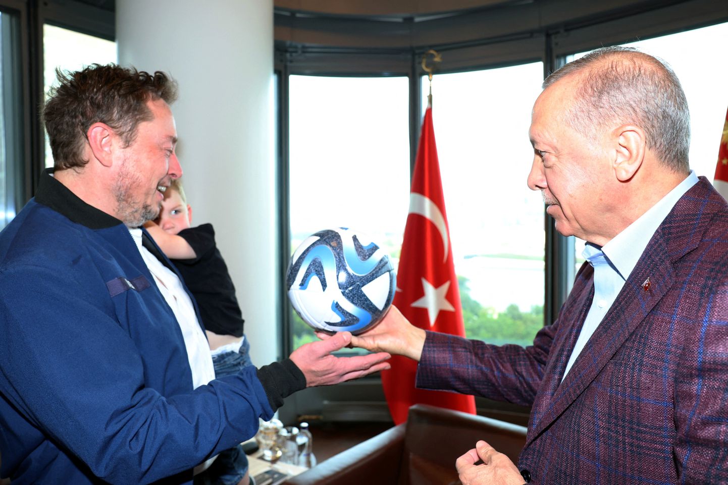 Erdogan kohtus New Yorgis Elon Muskiga