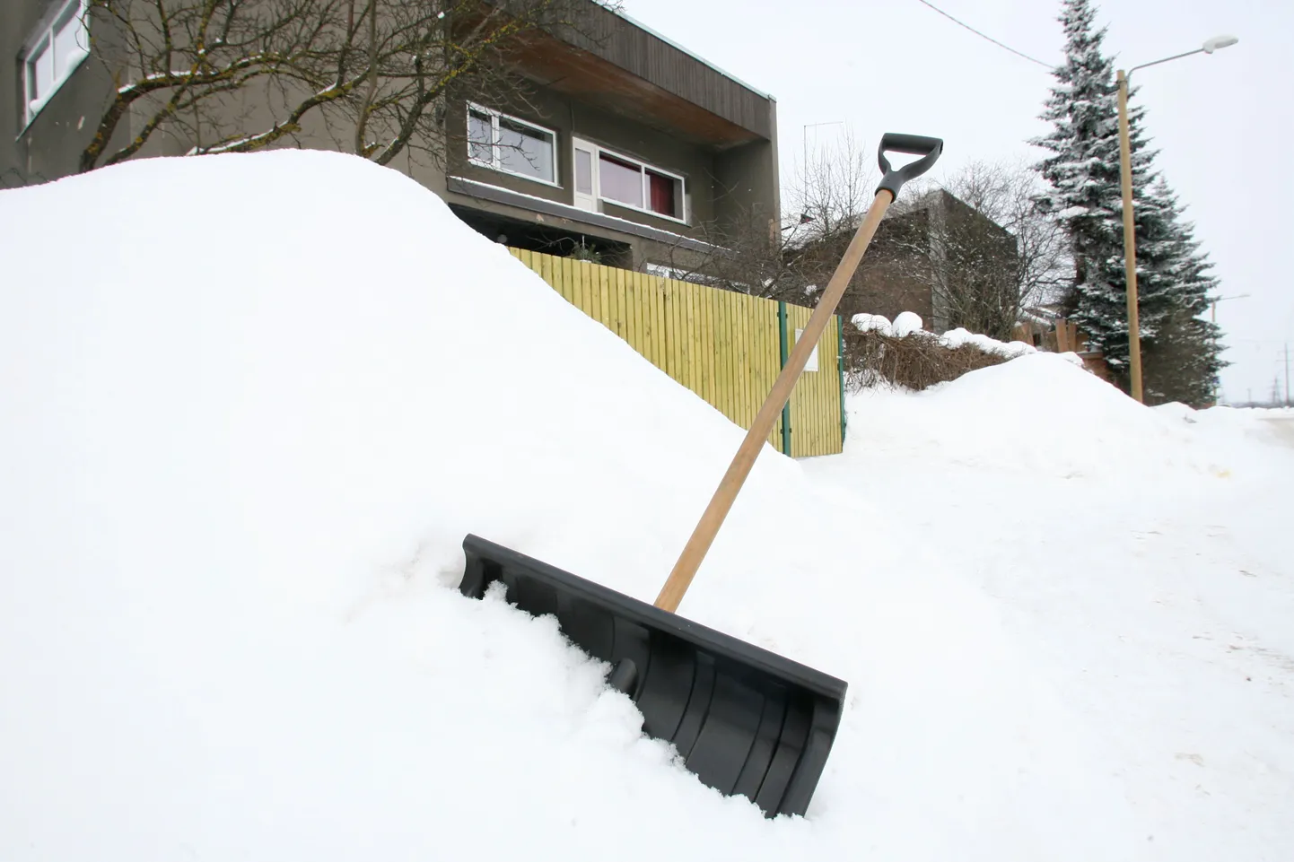 Lumelabidas on majaomanikule vajalik tööriist.