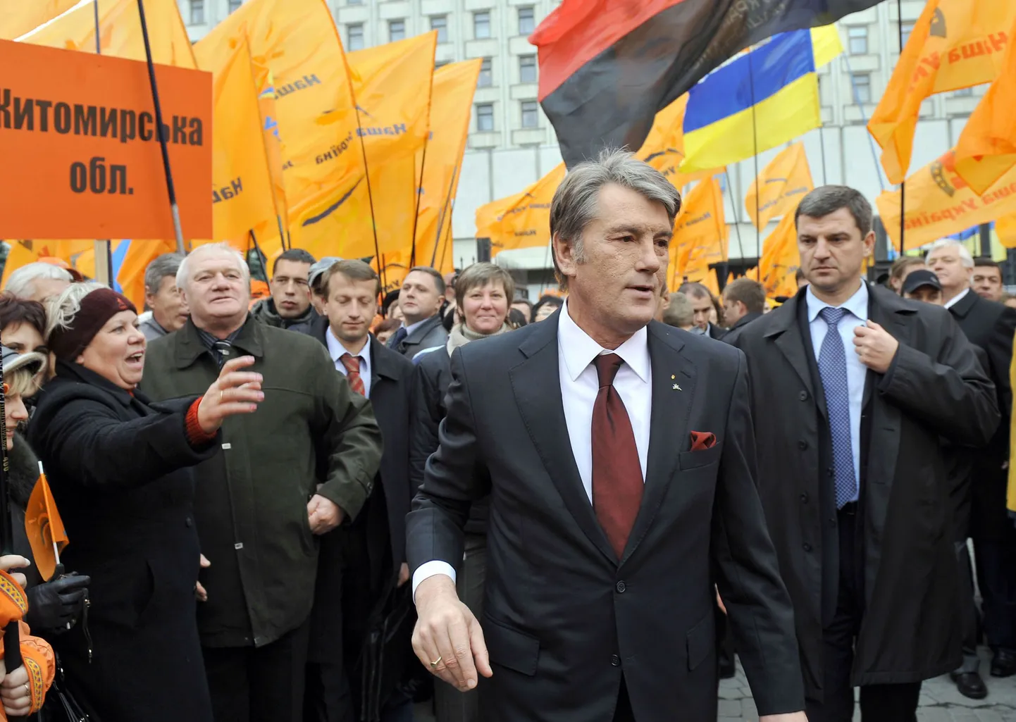 Ukraina president Viktor Juštšenko.