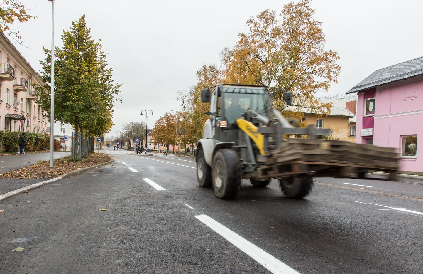 Первый этап реконструкции улицы Калеви столичная фирма "TREV-2 Grupp" успешно завершила в октябре прошлого года.