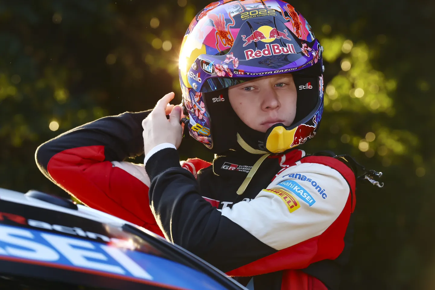 Kalle Rovanperä tänavu Jaapani rallil.
