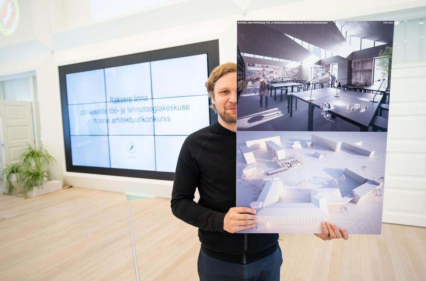 Arhitektuurikonkursi võitis Joel Kopli kavandatud “Töö koda”.