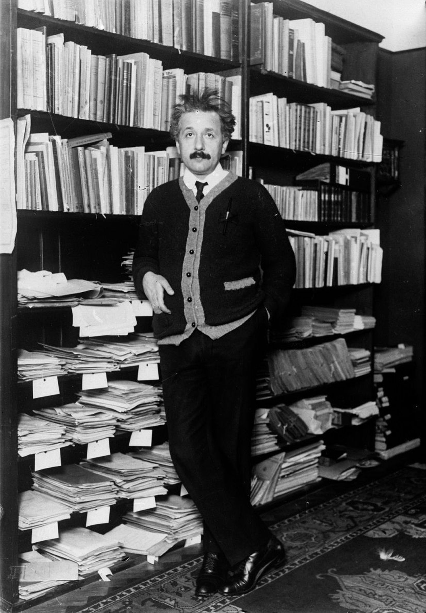 Albert Einstein (arhiivifoto)