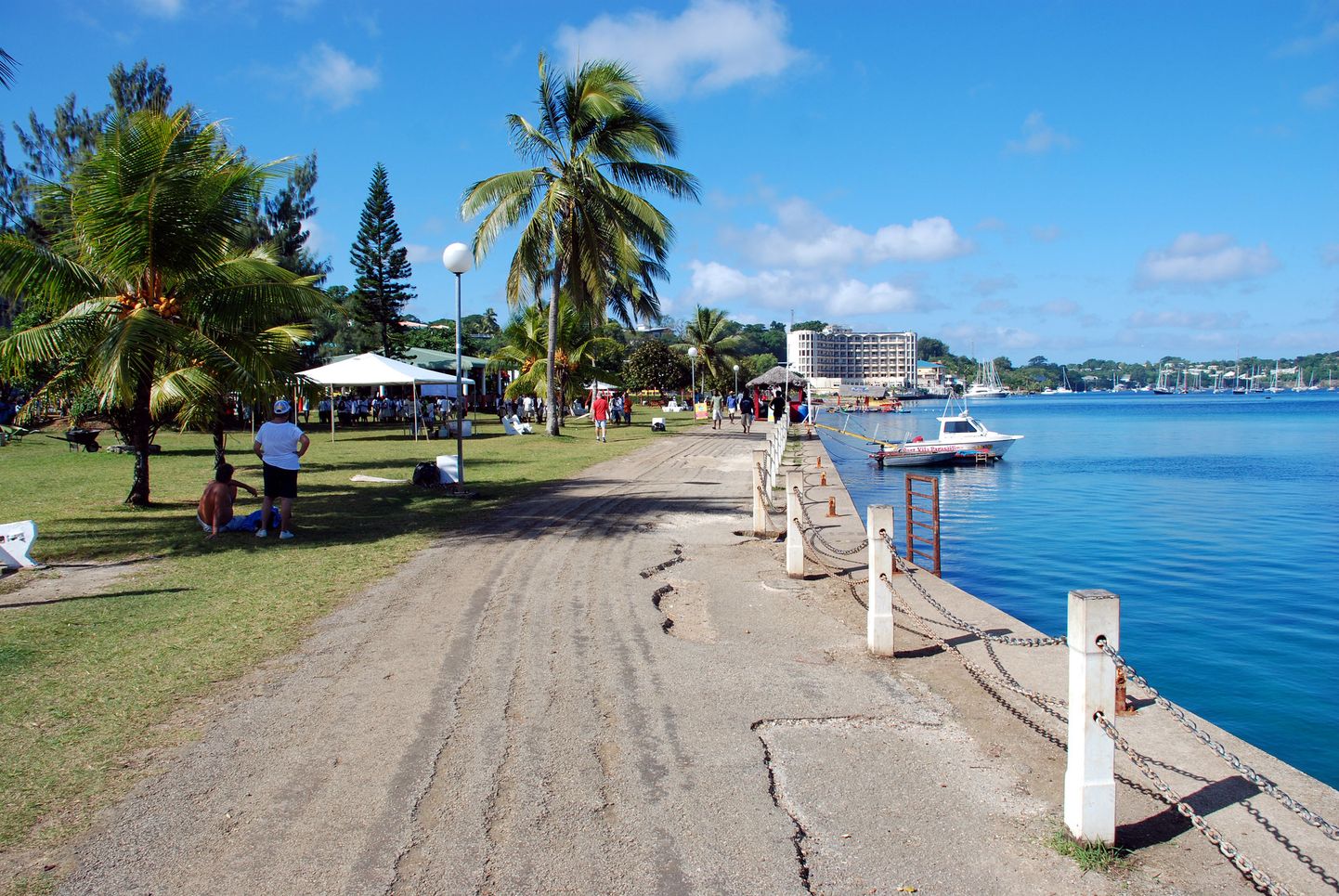Vanuatu kodanike muretut elu palmide all häirisid tugevalt küberkurjategijad, kellel õnnestus rohkem kui kuuks ajaks maha võtta riigi e-teenused. Kohalik haigla ja paljud ametnikud pöördusid tagasi vana hea paberi ja pliiatsi juurde. Pole teada, kas pahalased ka lunarahanõude esitasid.