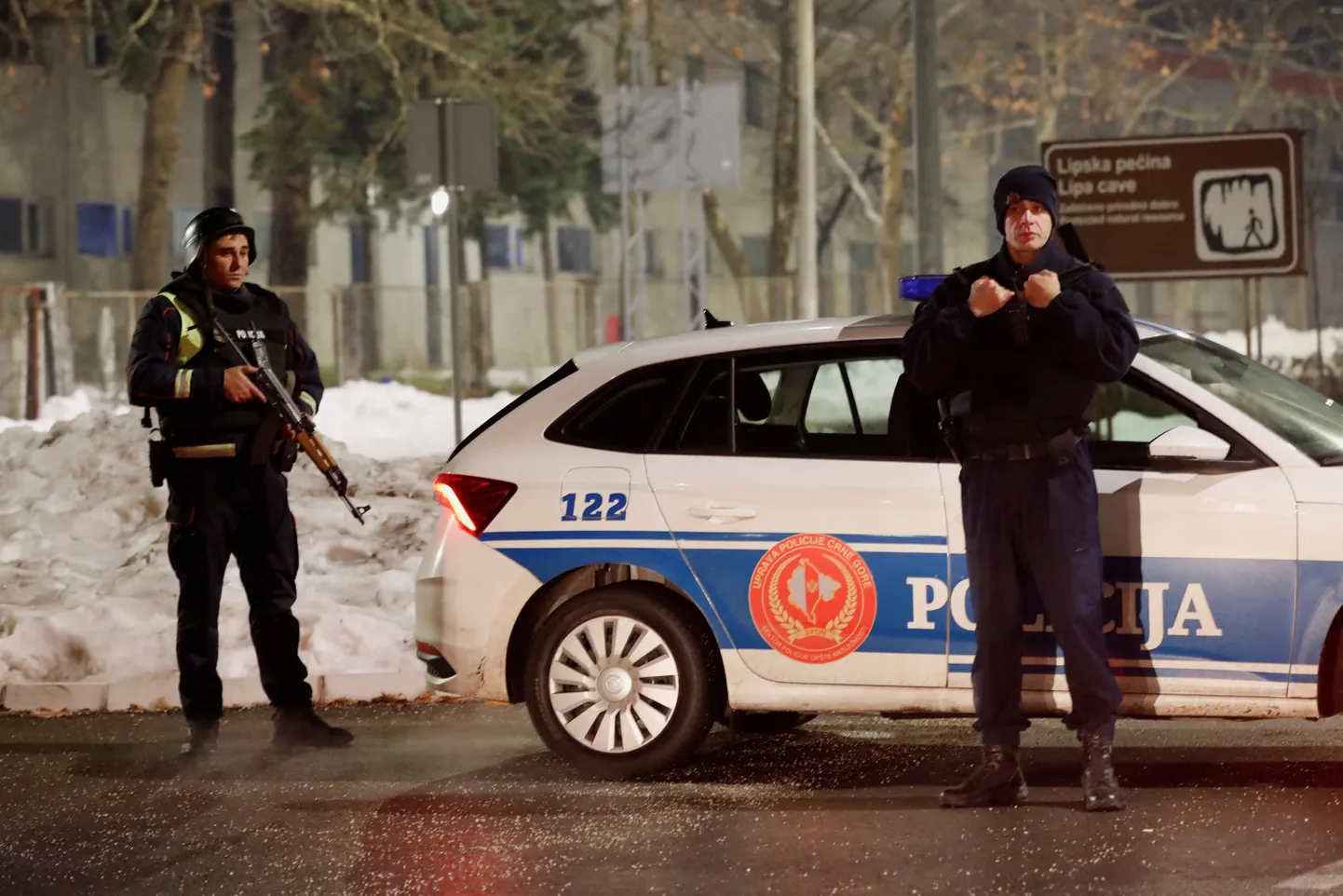 Полиция Черногории
