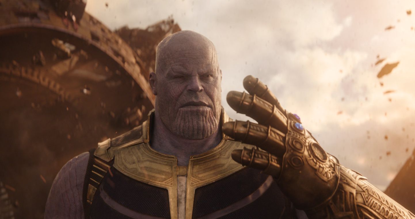Titaan Thanos (Josh Brolin) on üle hulga aja üks mõisttatavate motiivide ja samastumist võimaldava psühholoogiaga vastane. «Tasujad. Igaviku sõda»