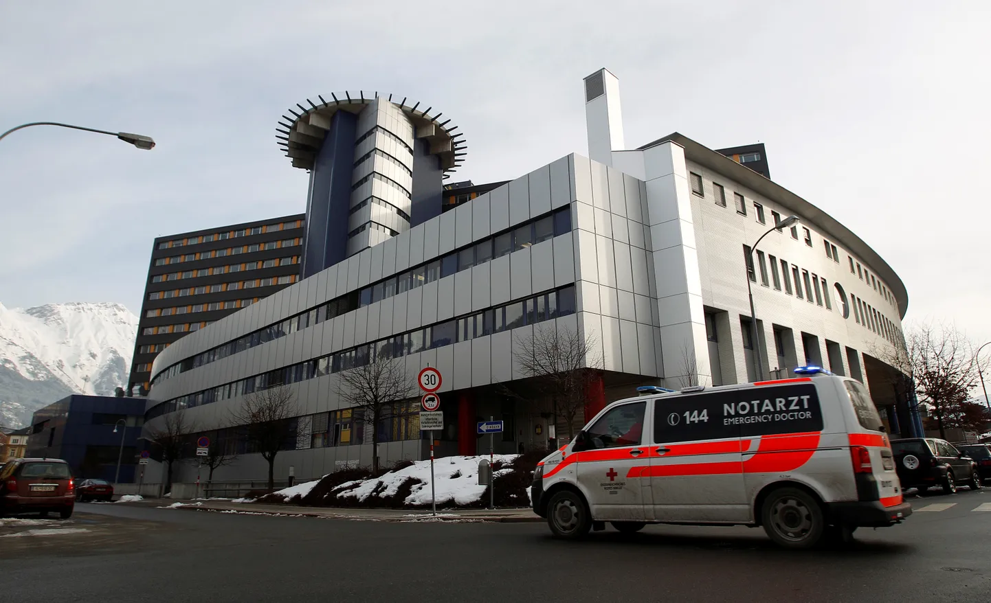 Ülikoolihaigla Innsbruckis.