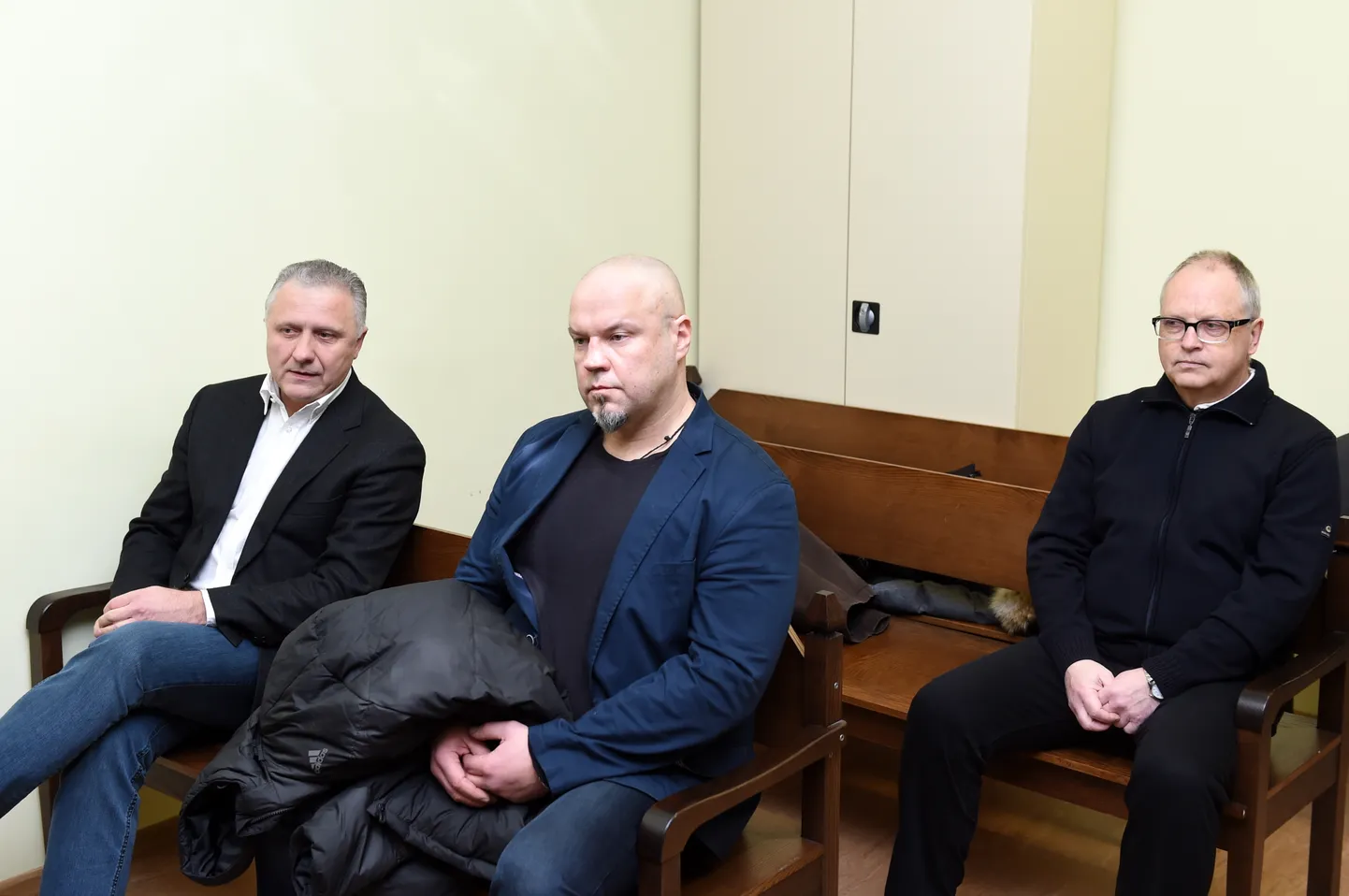 Aigars Meļķo, Gunārs Cvetkovs un Andrejs Livanovičs.
