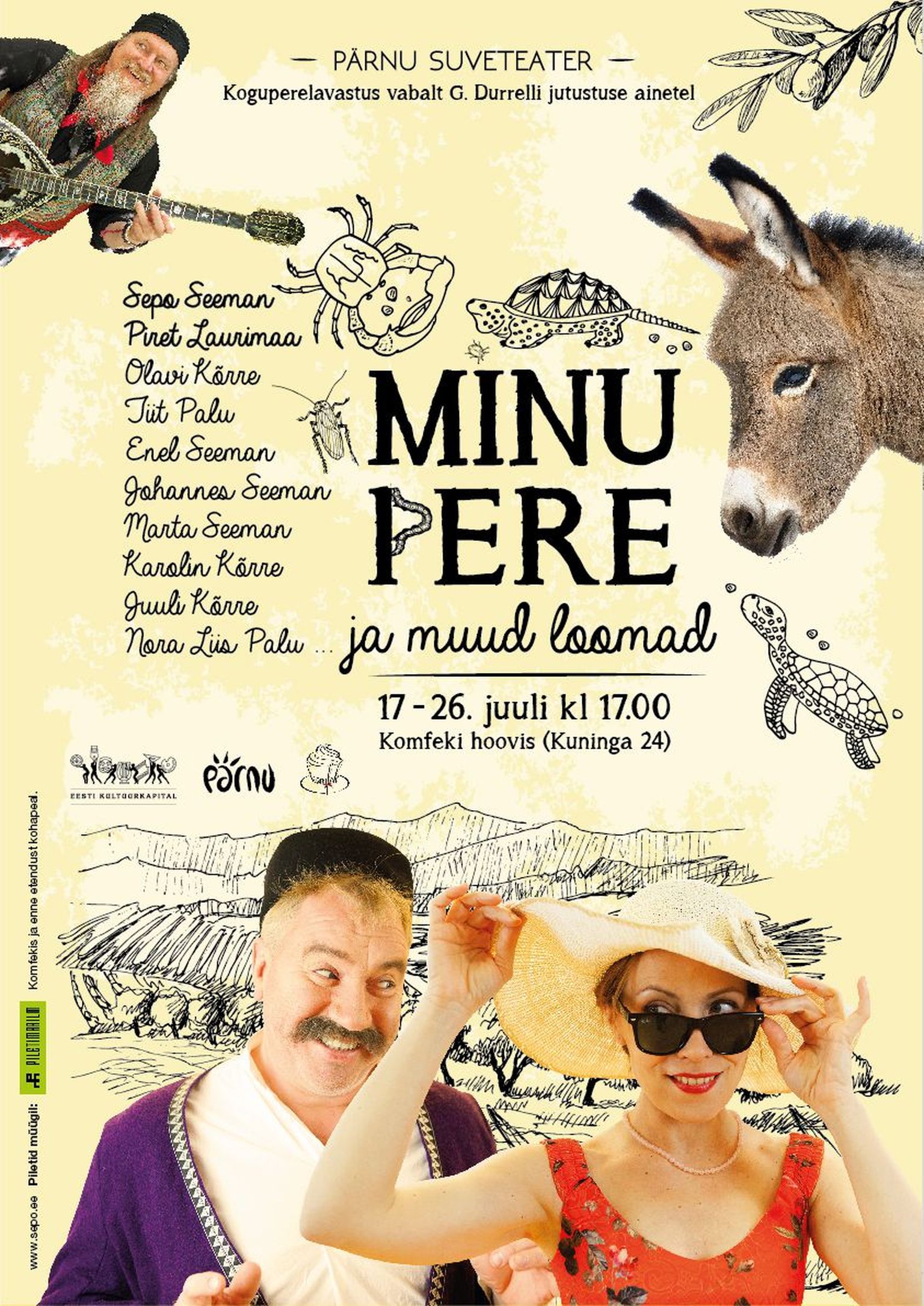 Suvel Toob Oma Esimese Lavastuse V lja P rnu Suveteater 