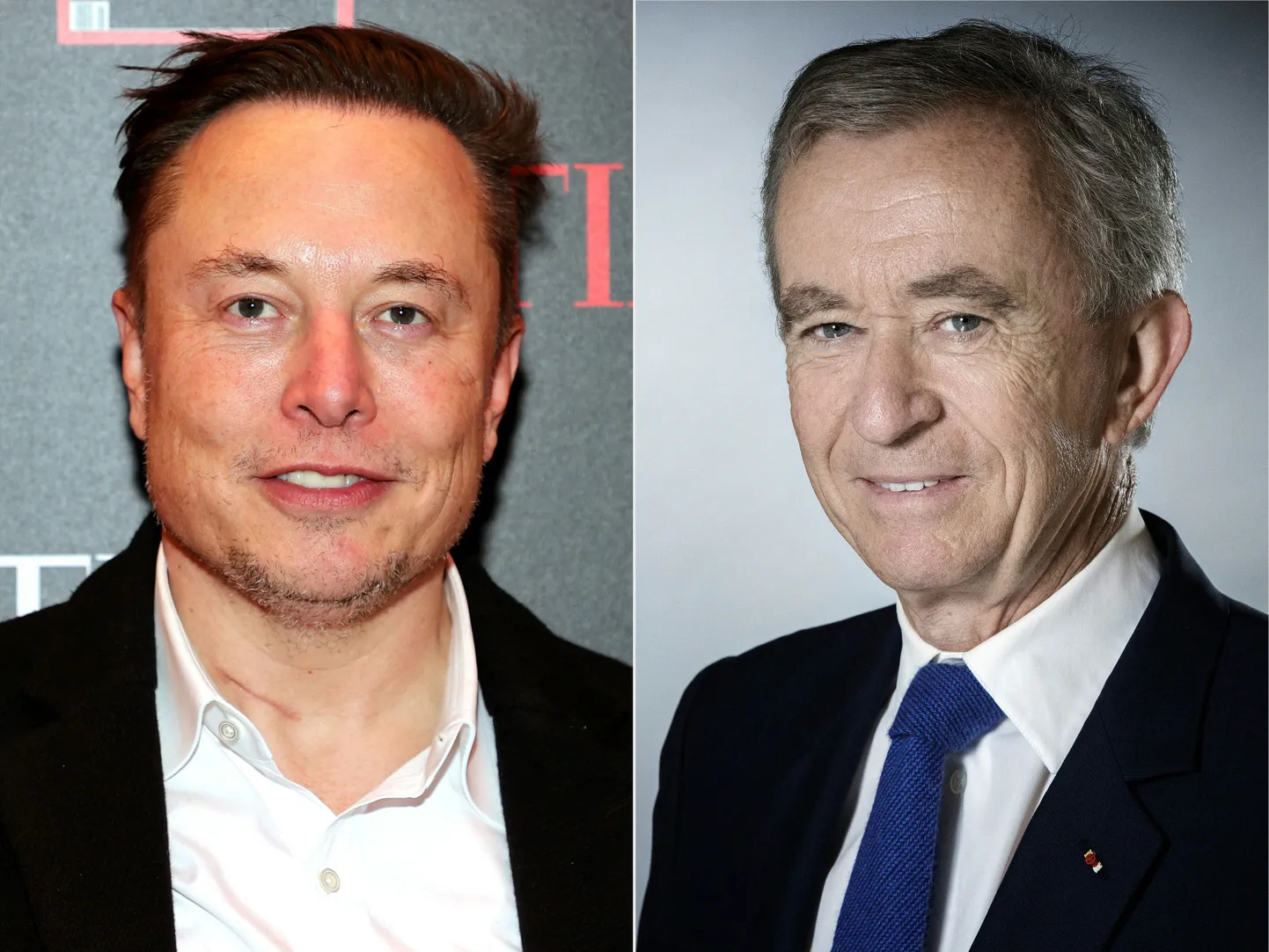 Esikoha käest andnud Elon Musk ja Bernard Arnault, kes tõusis esmaspäeval maailma rikkaimaks inimeseks.