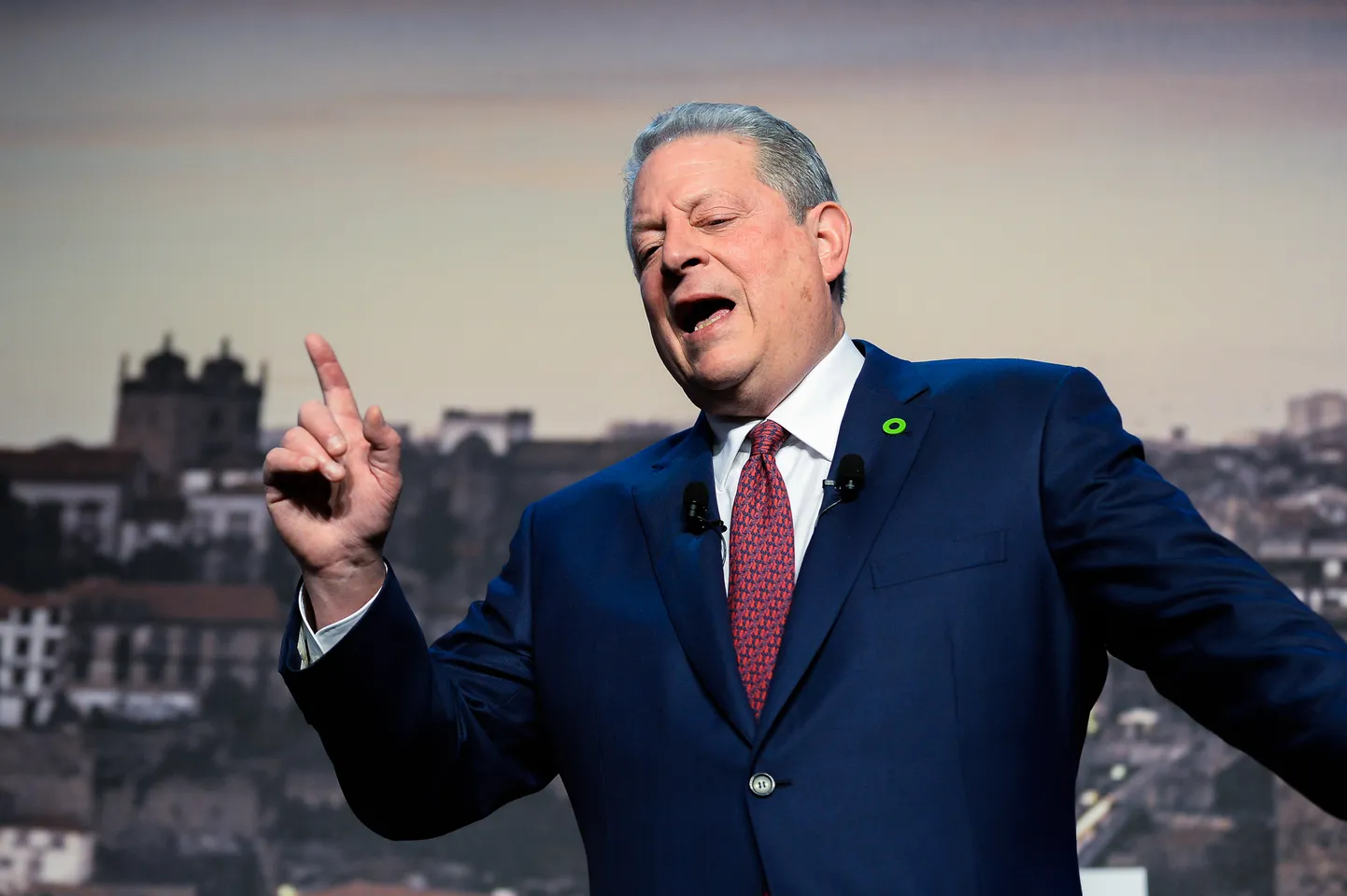 USA endine asepresident Al Gore 7. märtsil Portugalis Portos kliimakonverentsil.