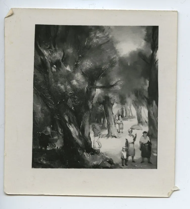 Andrus Johani. Pargis. 1934. Õli