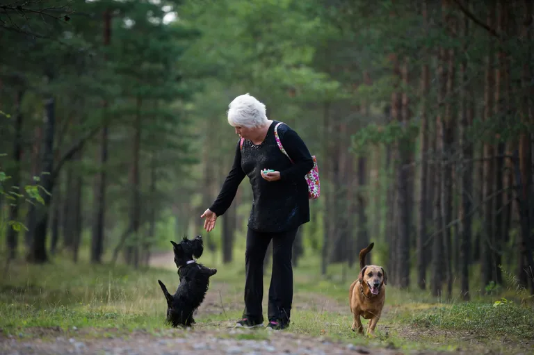 Marina Kaljurand Lennu ja Rockyga. MIHKEL MARIPUU/PM/SCANPIX BALTICS
