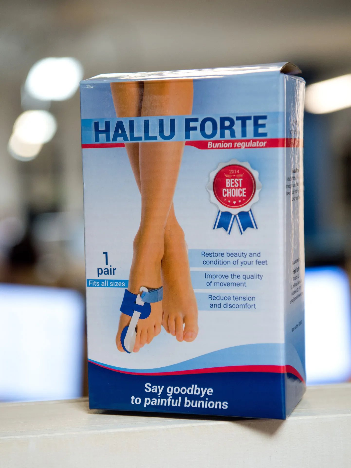 Hallu forte korrigeeriv seade.