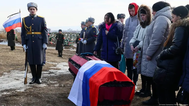 Похороны российского военнослужащего