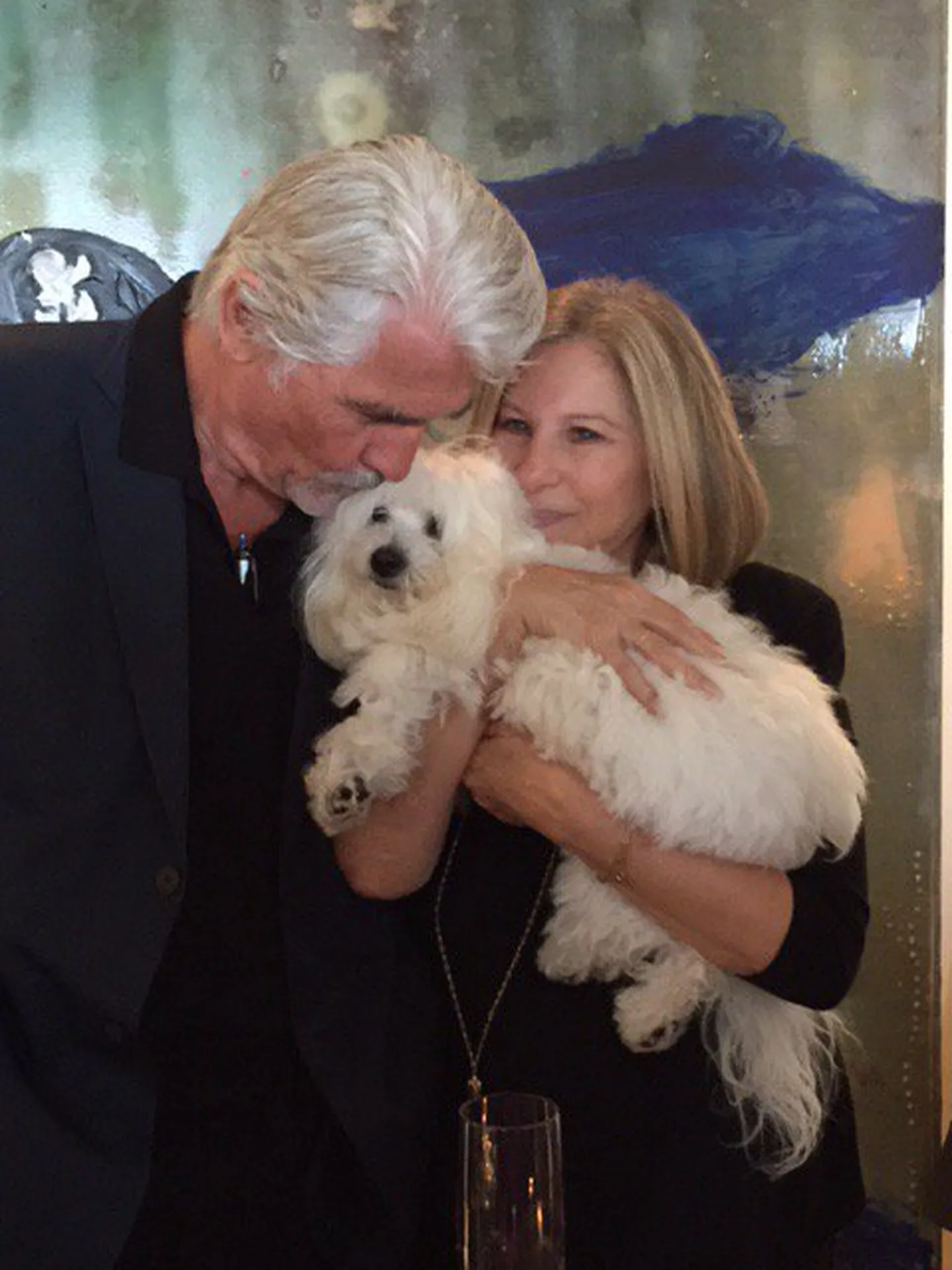 Barbra Streisand, James Brolin ja Sammie