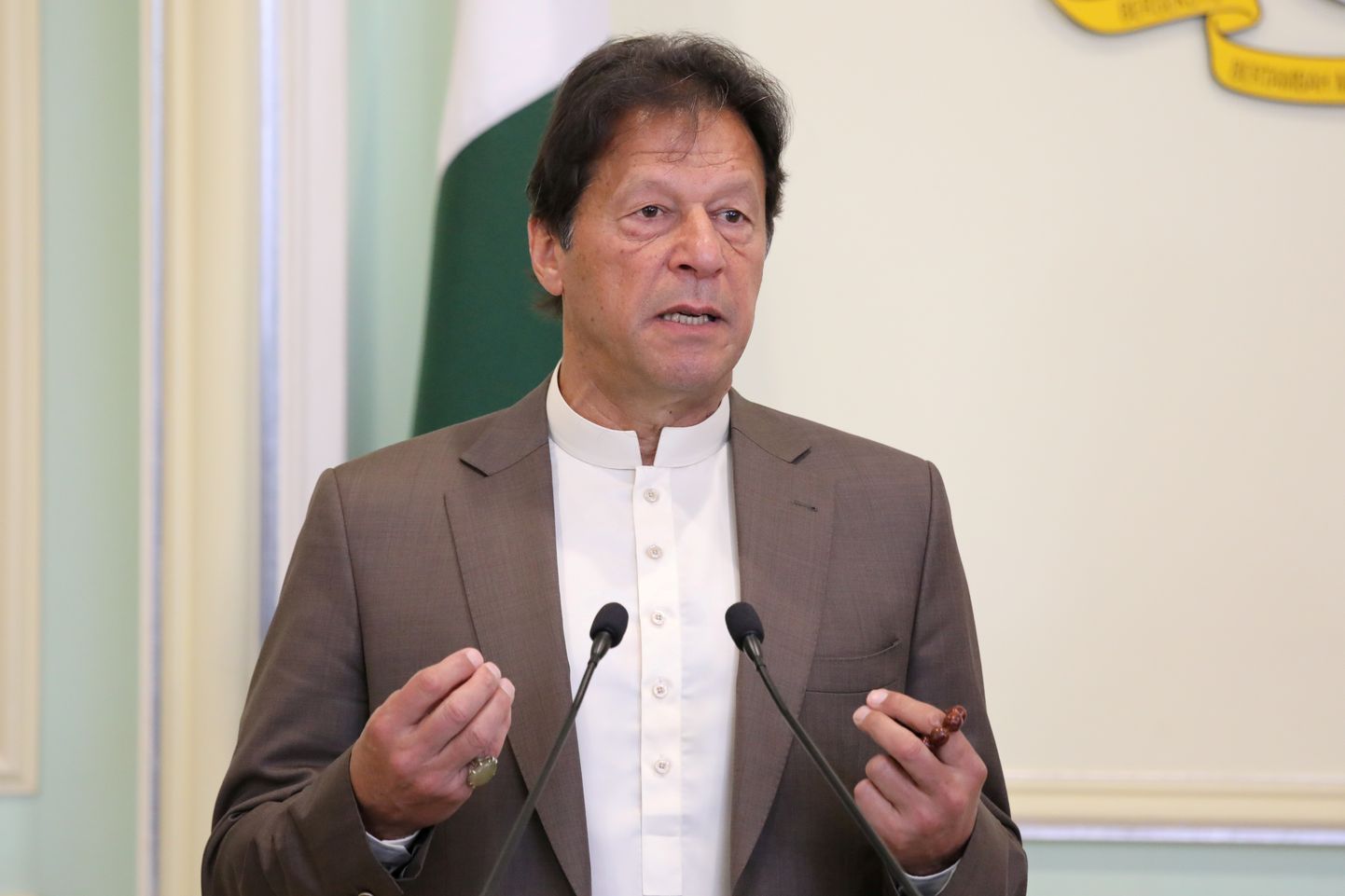 Pakistānas premjerministrs Imrans Hans