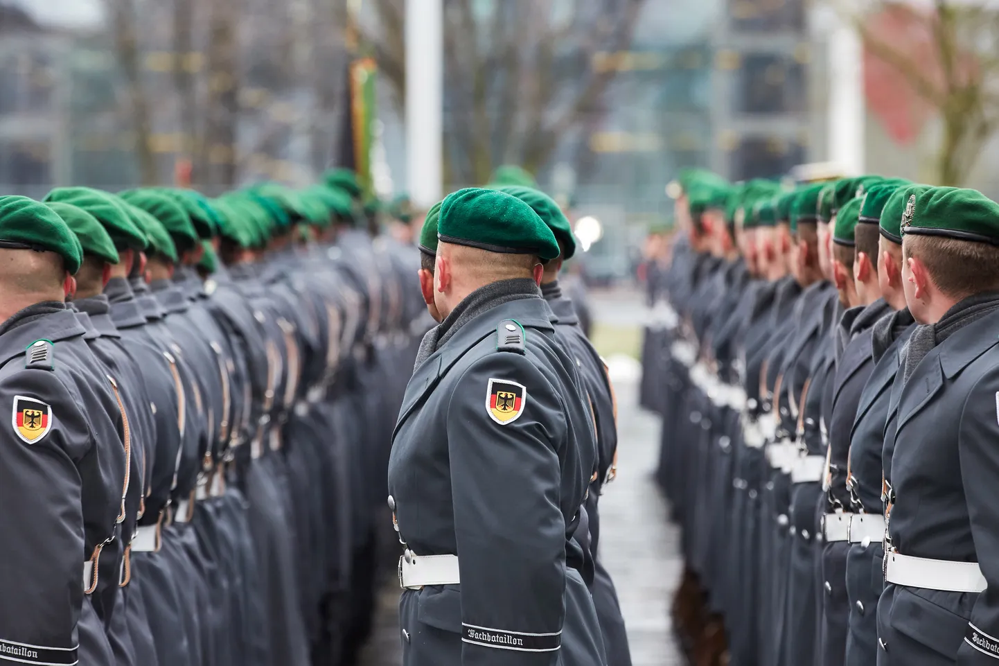 Saksa Bundeswehri sõdurid.