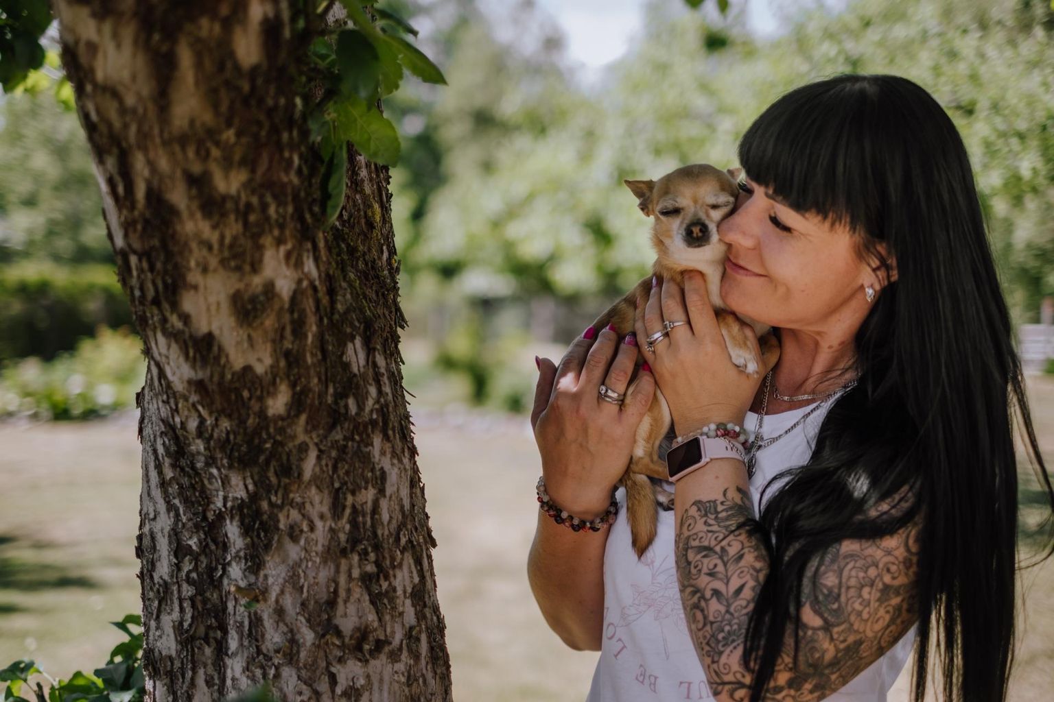 Kui on tarvis mõttepuhkust, on koer Pätu möllamiseks alati valmis.