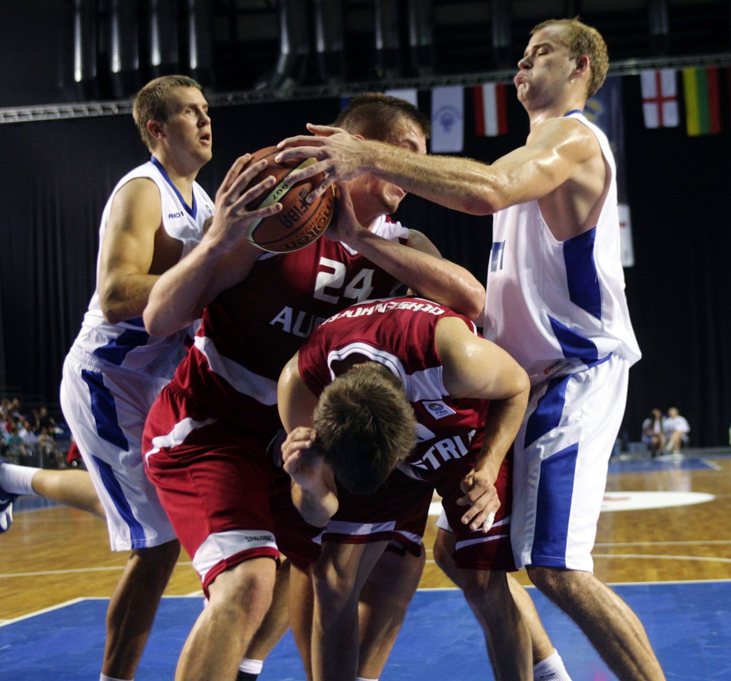 ETV jättis Eesti-Austria korvpallikohtumise lõpuminutid näitamata.