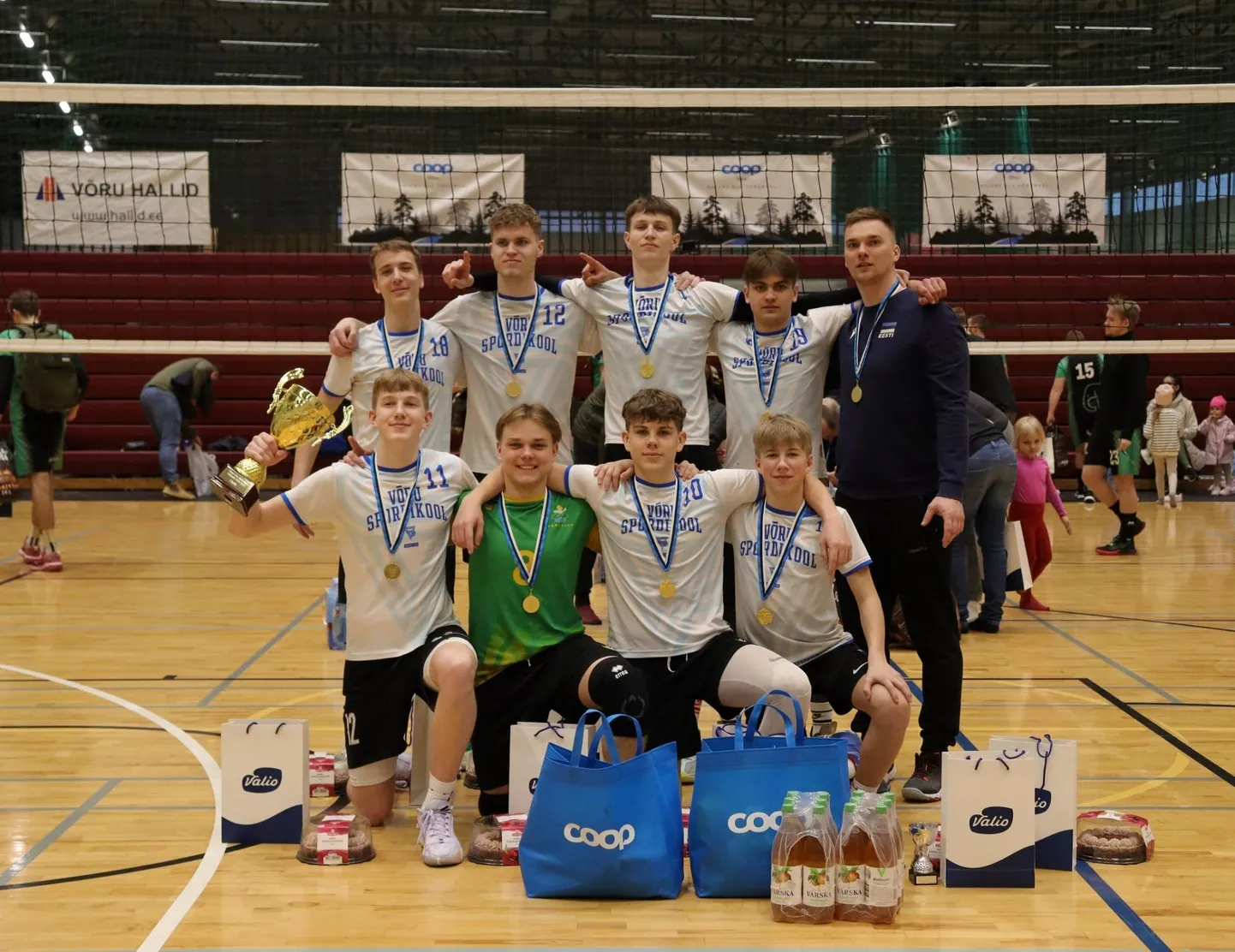 Võidukas Võru spordikooli esindusvõistkond