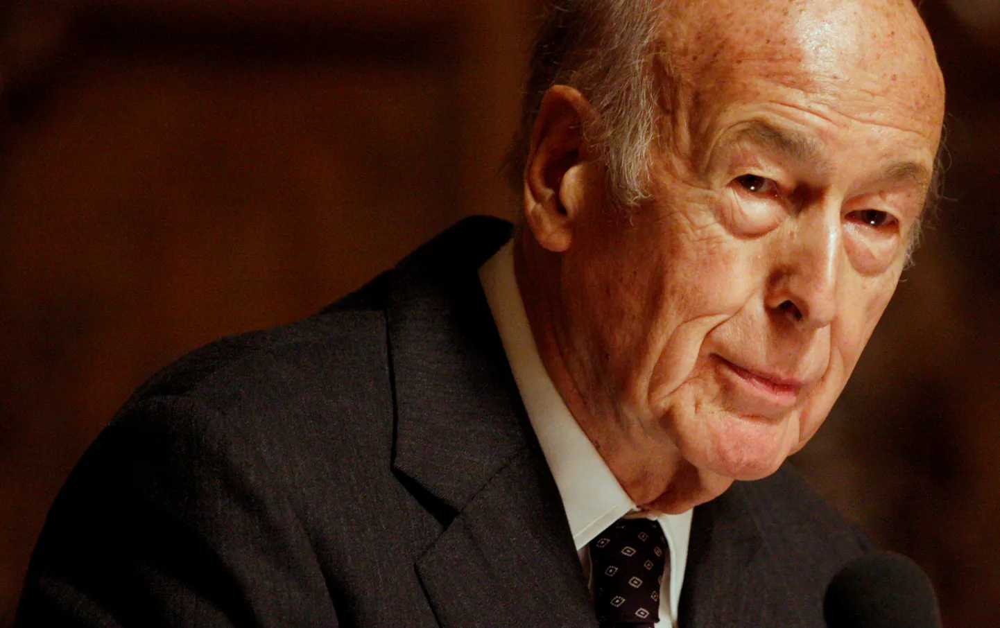 Prantsuse endine president Valéry Giscard d'Estaing 2008. aastal.