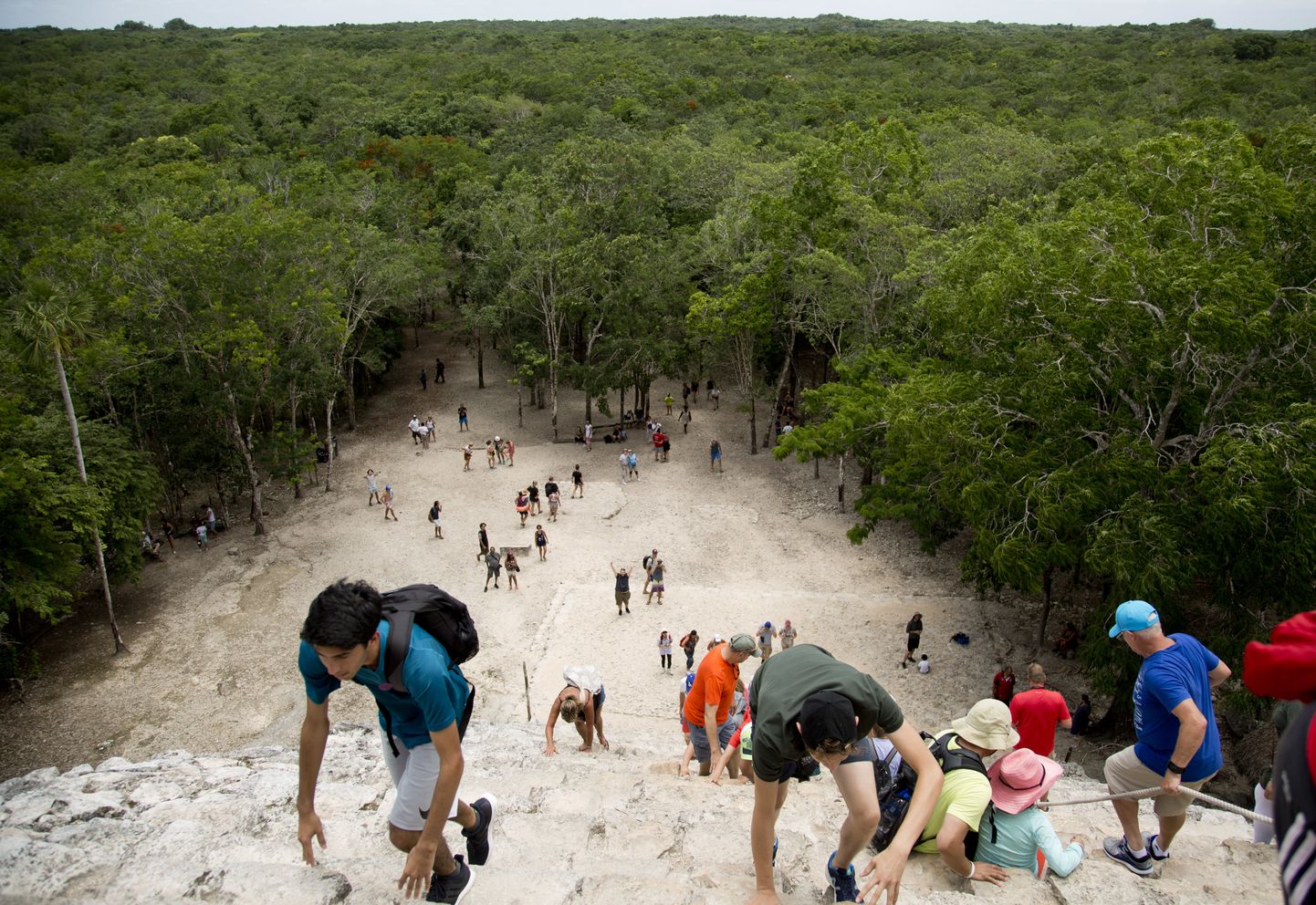 Туристы в Мексике