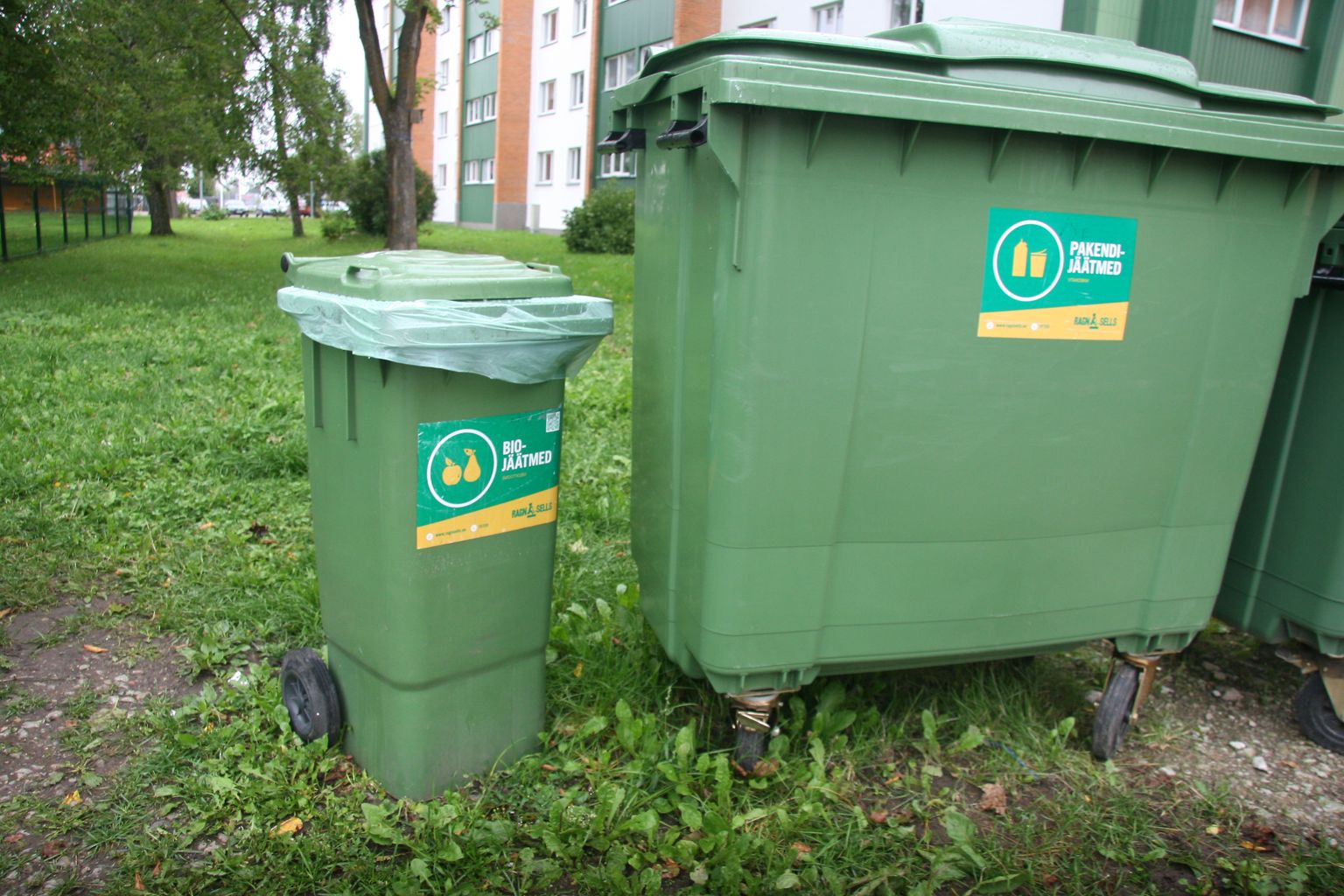 Jõhvi kortermajade elanikud saavad biojäätmed eraldi konteinerisse viia, eramuomanikud panevad aia- ja köögijäätmed peamiselt kompostihunnikusse.