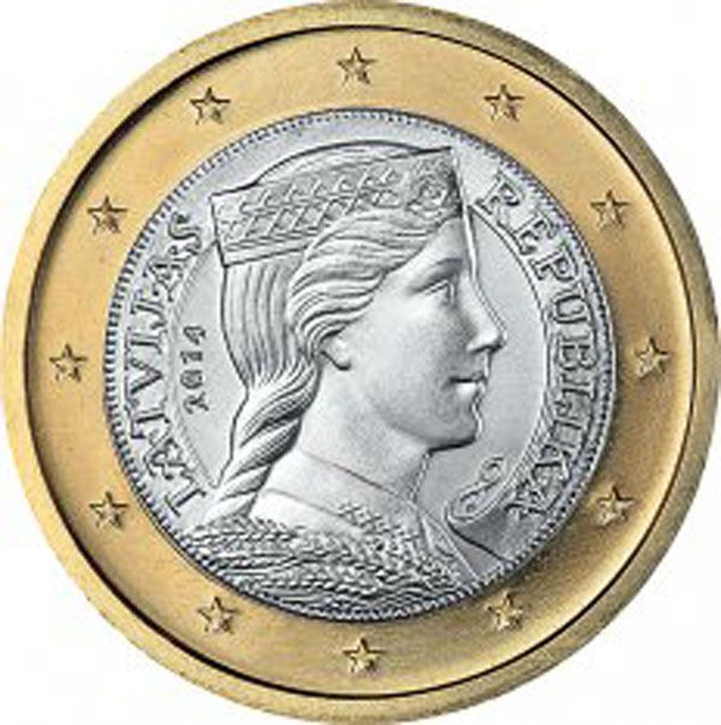 Латвийский евро.