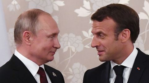 Macron kutsus Putini kõnelustele