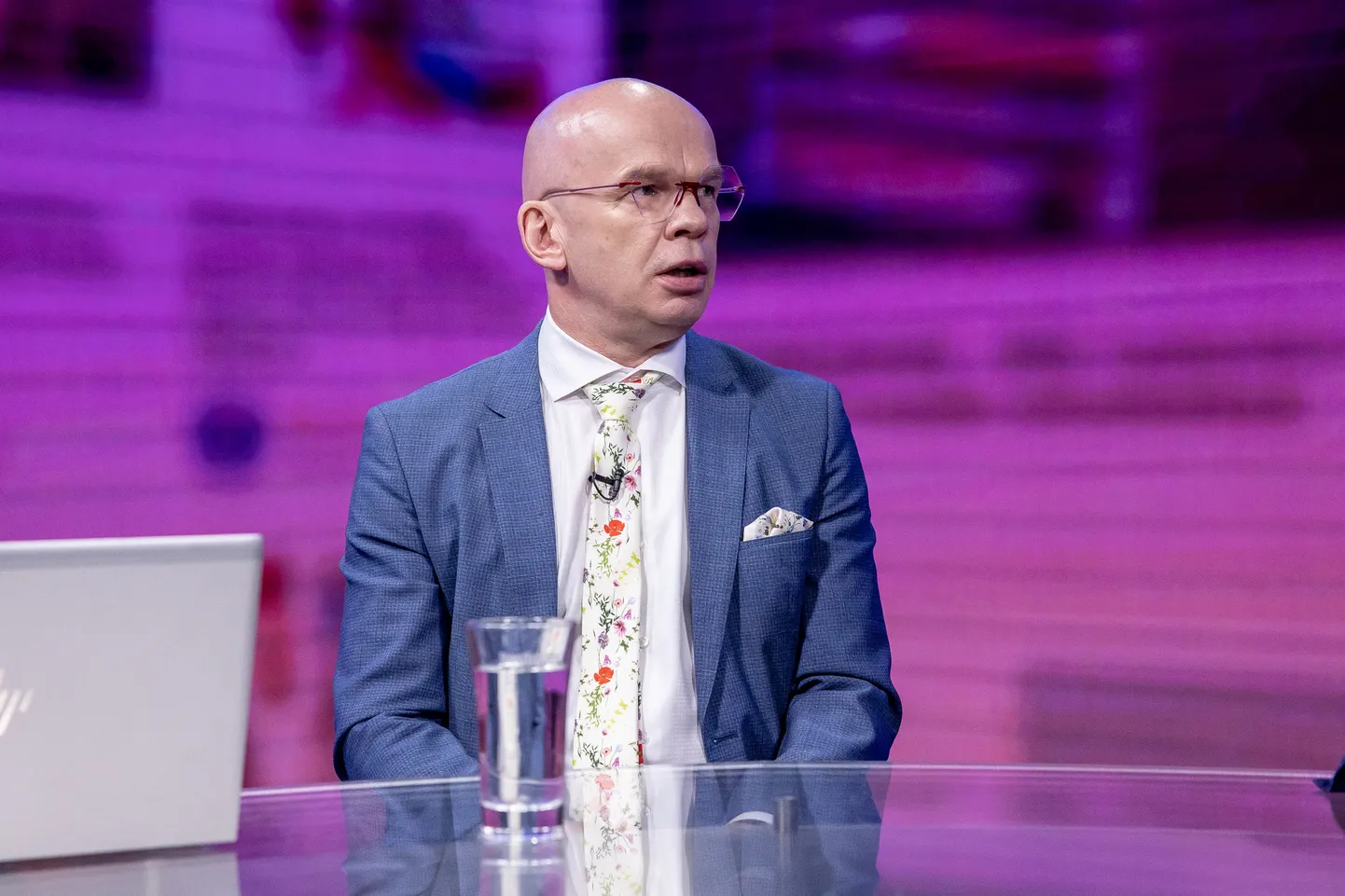 Allar Jõks Postimehe stuudios.