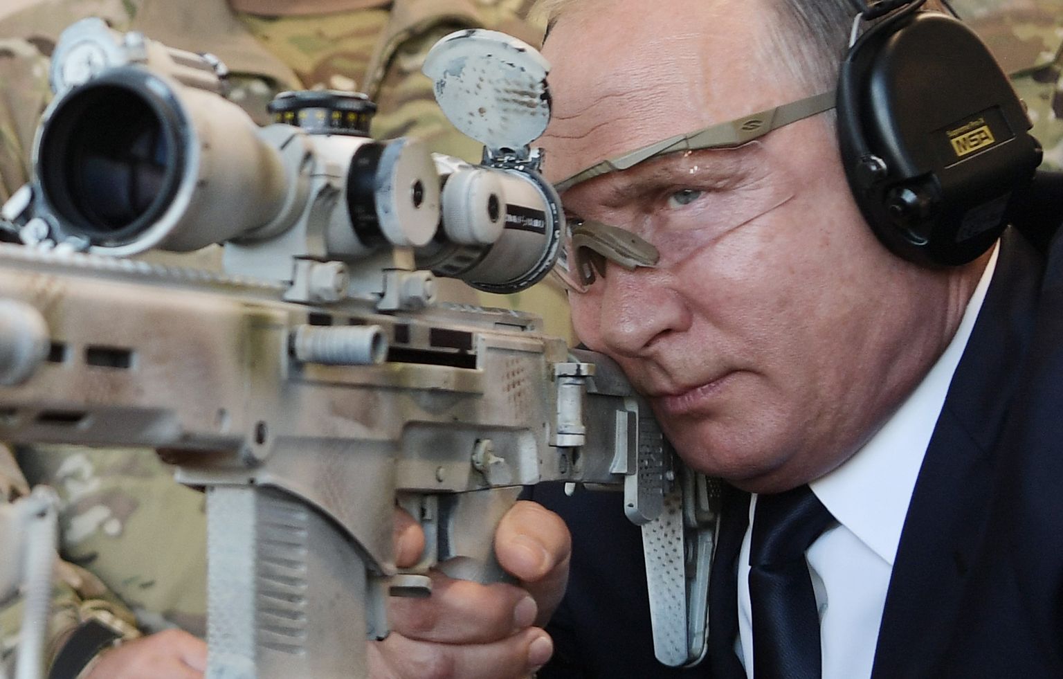 Vladimir Putin snaiperrelvaga