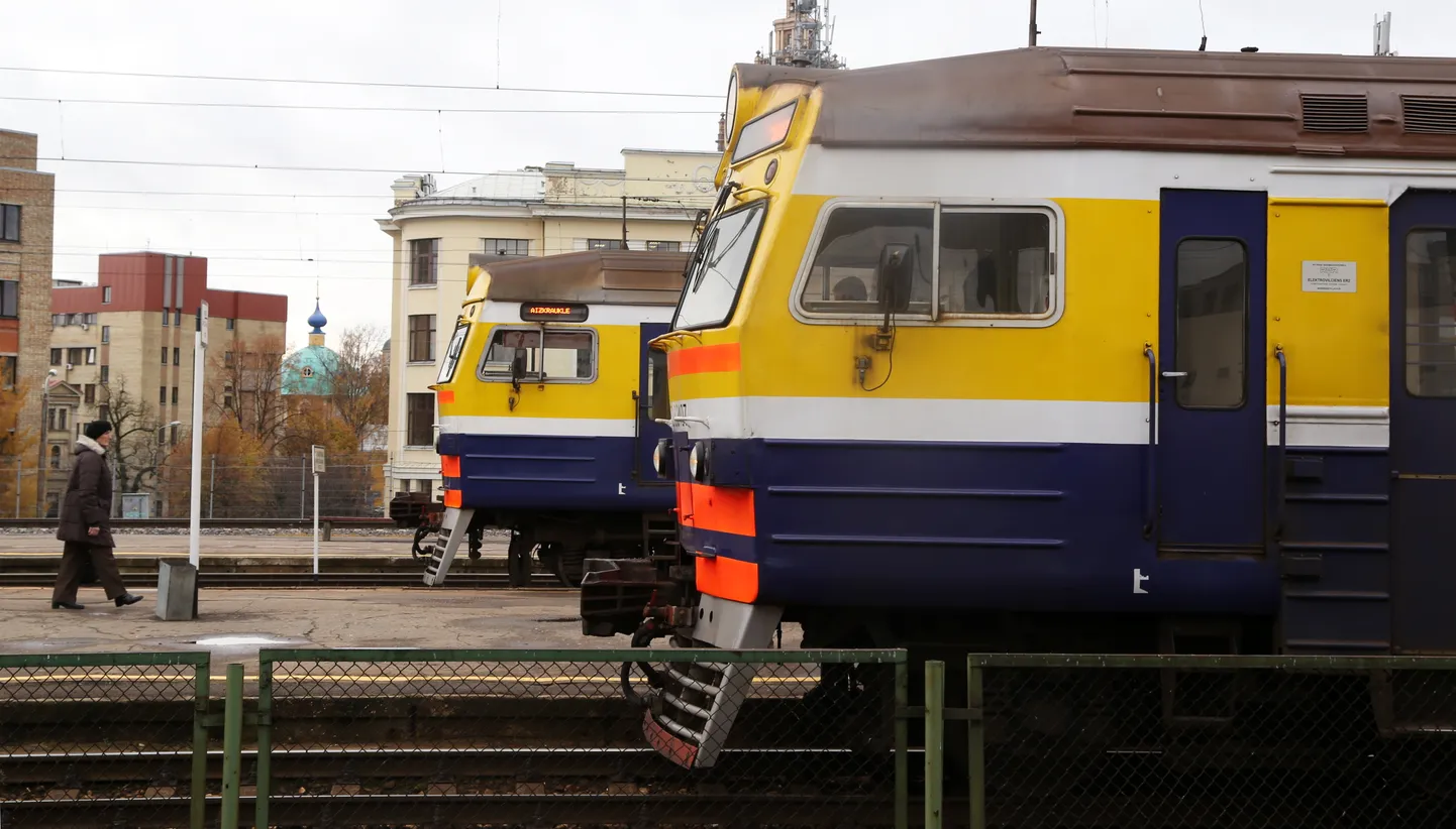 Rīgas Centrālā dzelzceļa stacija.