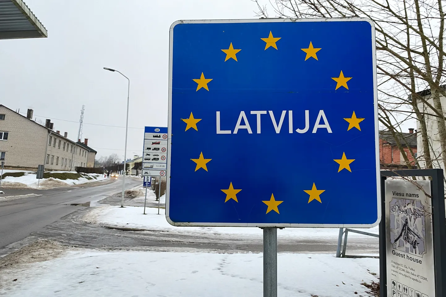 Граница Латвии