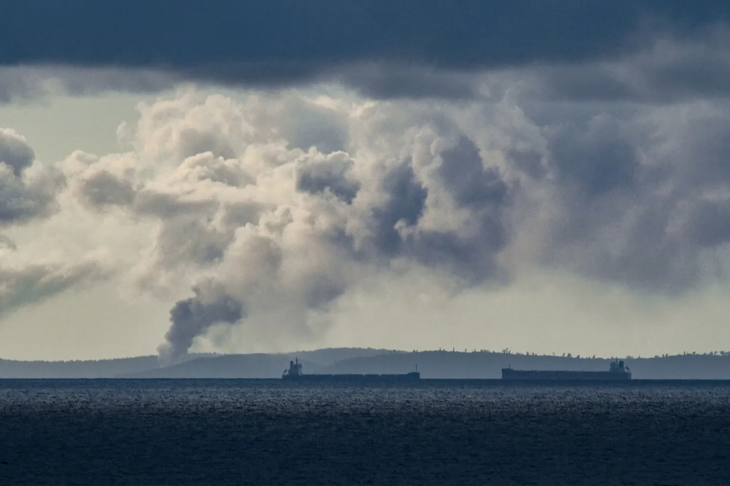 Anak Krakatau vulkāns.