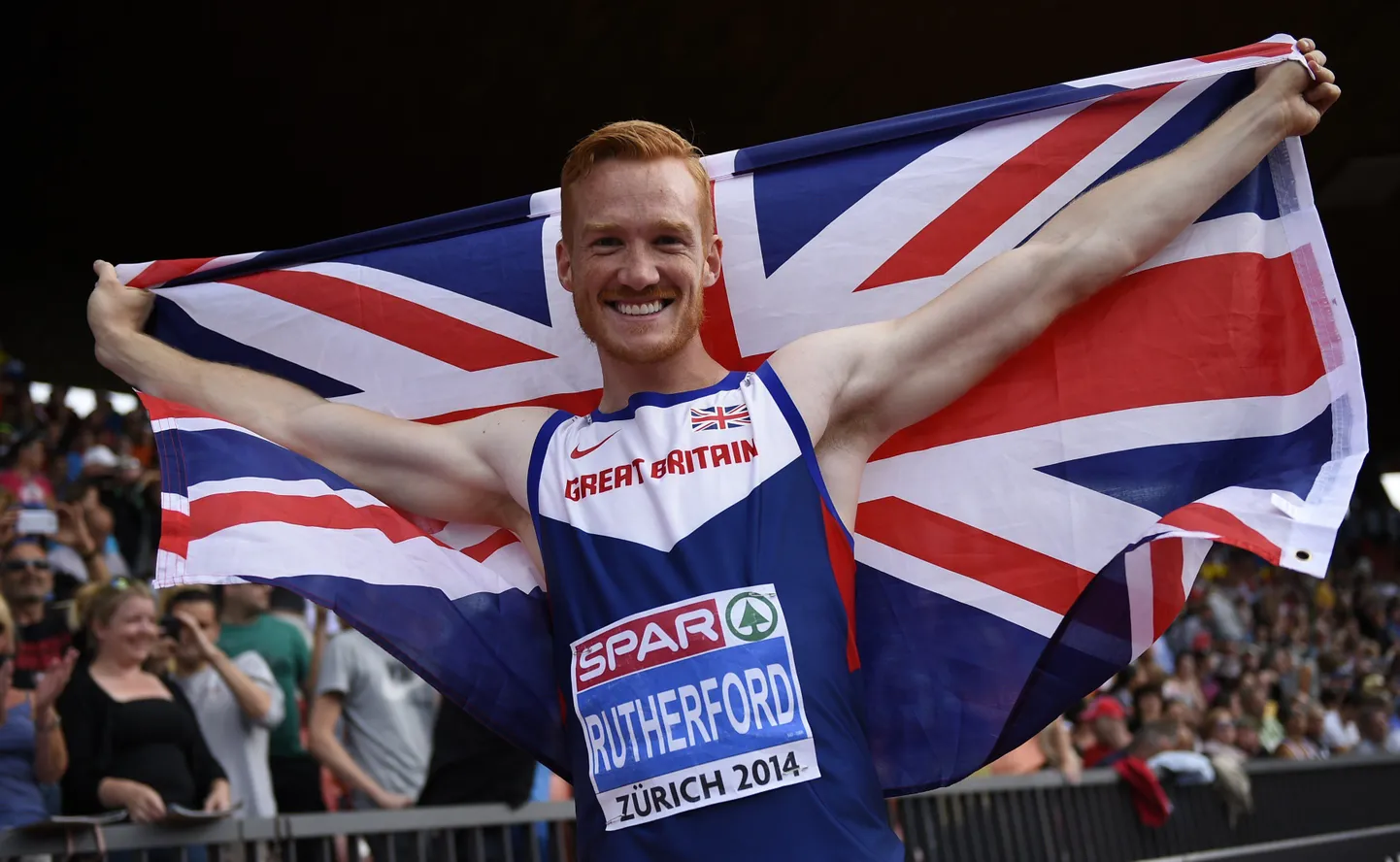 Võidukas Greg Rutherford.