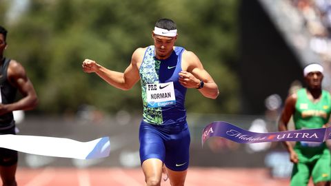 USA sprinter sai hakkama saavutusega, mida varem on suutnud vaid üks inimene