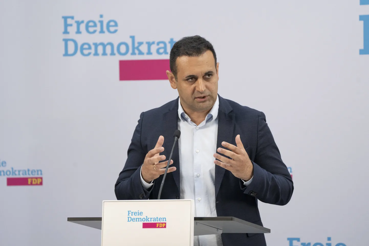 Vabade demokraatide peasekretär Bijan Djir-Sarai.