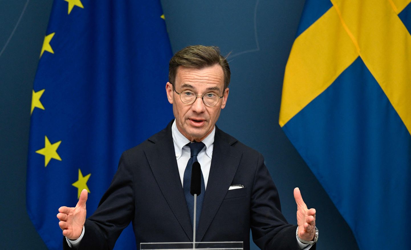 Zviedrijas premjerministrs Ulfs Kristersons