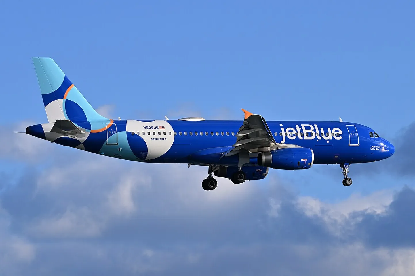 USA lennufirma JetBlue opereerib iga päev üle 1000 lennu.