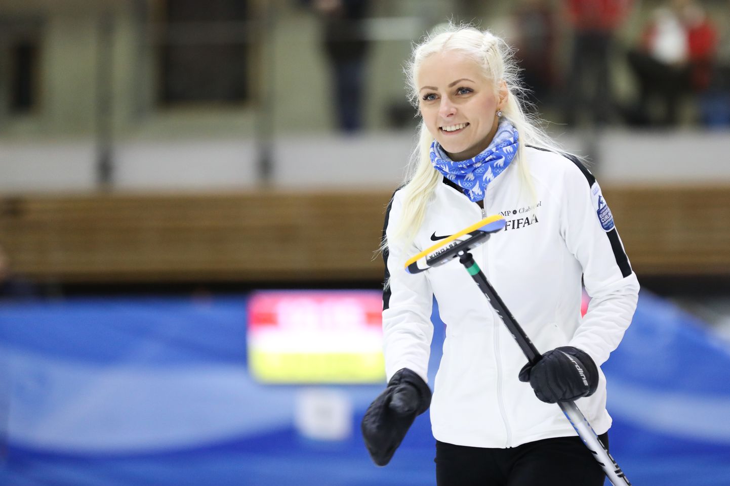 Eesti curlingunaiskonna kapten Marie Turmann.