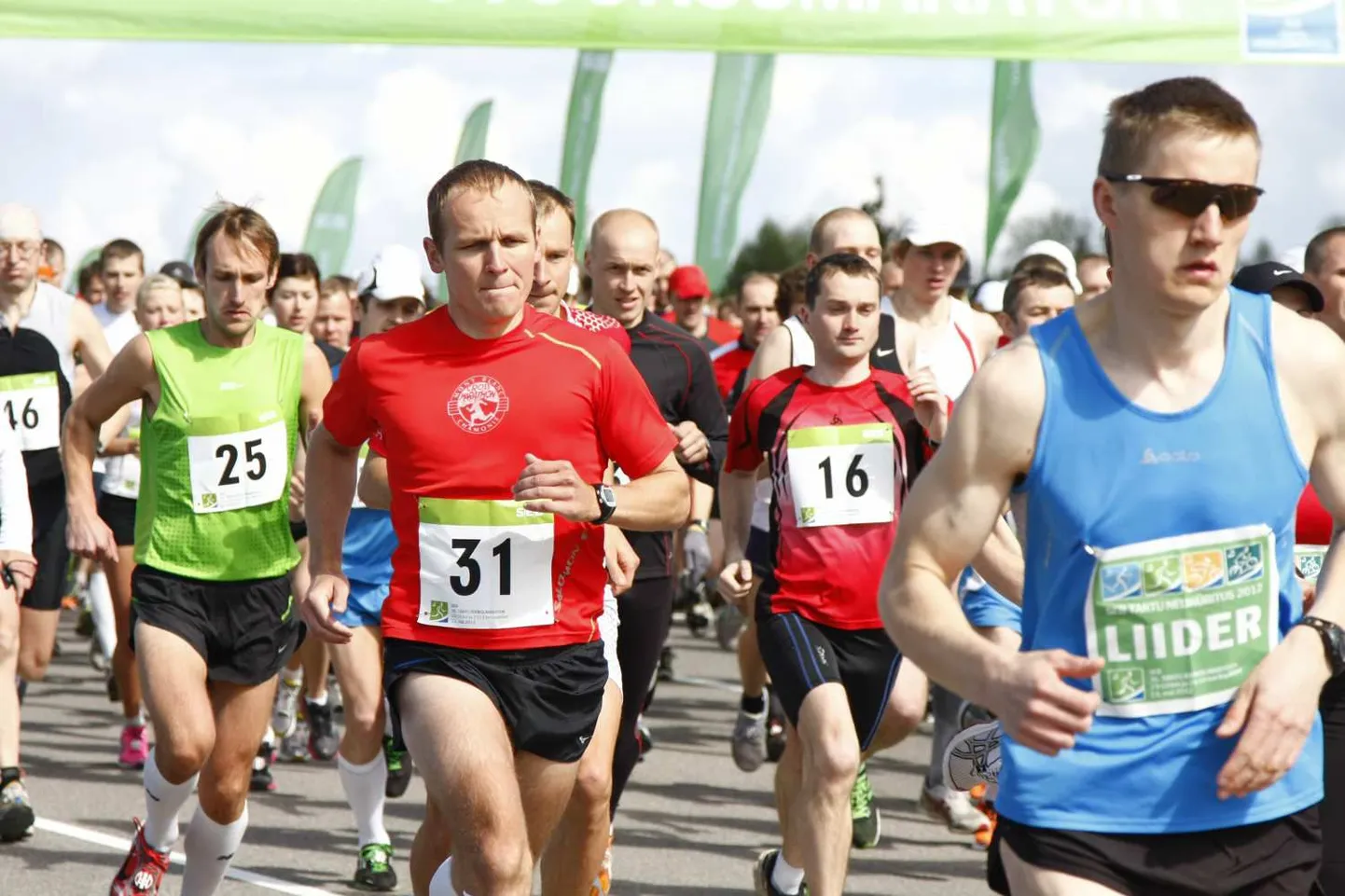 Jooksumaraton tõi 2012. aastal kokku tuhandeid spordisõpru.