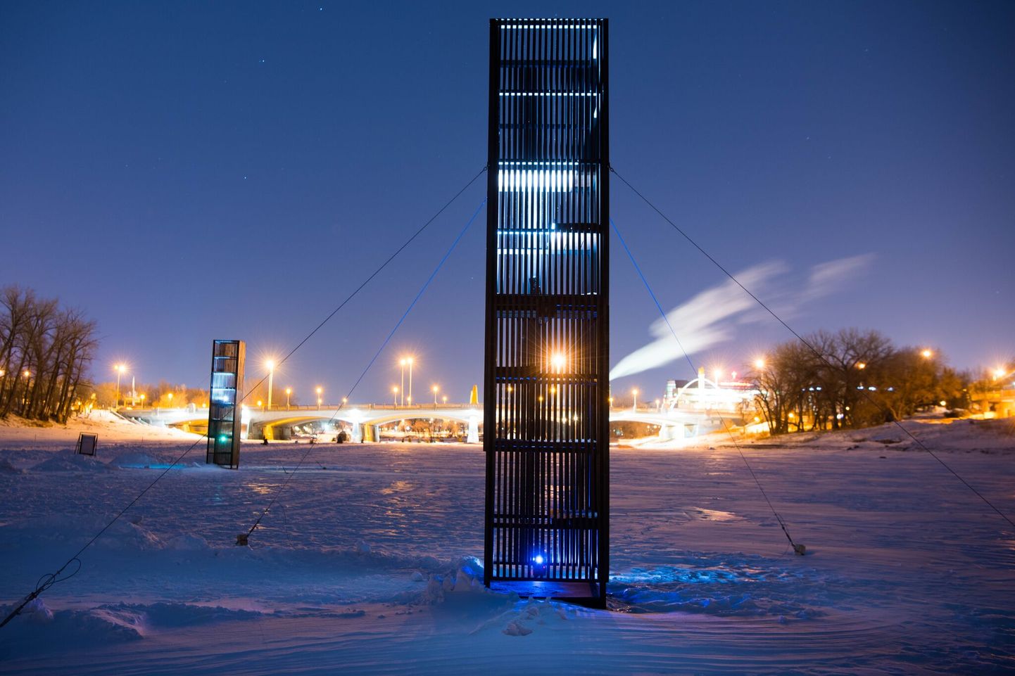 Eesti arhitektuuribüroo b210 installatsioon «Tootem» Winnipegis