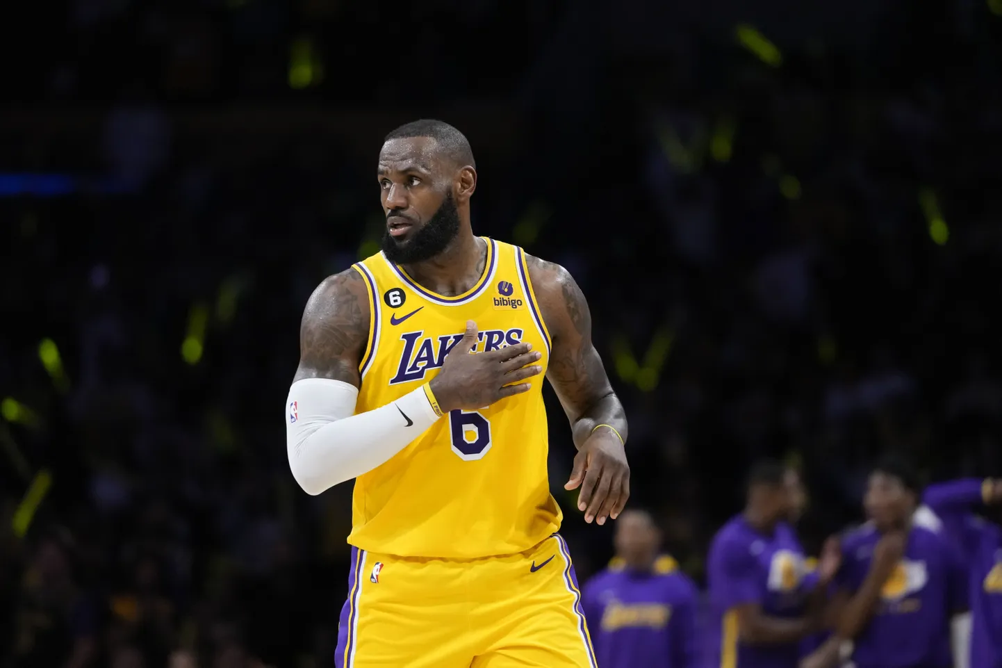 LeBron James võib Lakersi esitusega rahul olla.